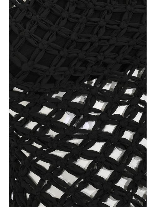 Top Assisi in georgette intrecciata effetto crochet PINKO | 106958 A3CKZ99